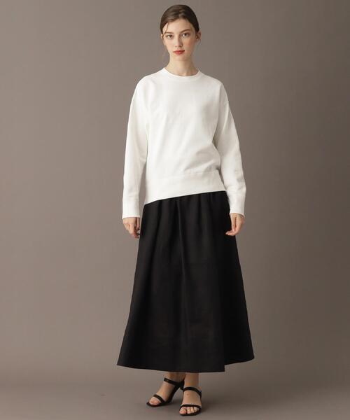 「DRESSTERIOR」 スウェットカットソー 38 オフホワイト レディース_画像7