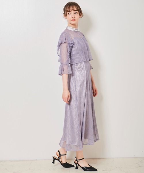 「31 Sons de mode」 コンビワンピース 36 ブラウン レディース_画像9