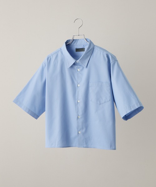 CLEL（クレイル） シャツ 「CLEL」Royal Oxford Short Sleeve Cropped