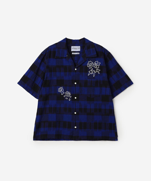 NOMA t.d.（ノーマティーディー） シャツ 半袖 NOMARHYTHM TEXTILE
