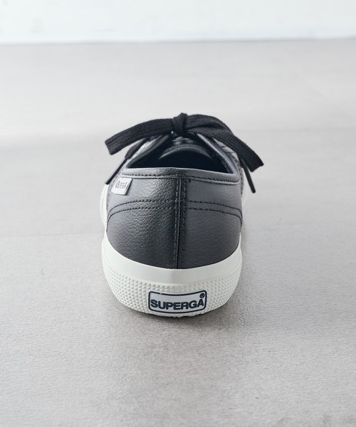 「SUPERGA」 ローカットスニーカー 36 ブラック レディース_画像3