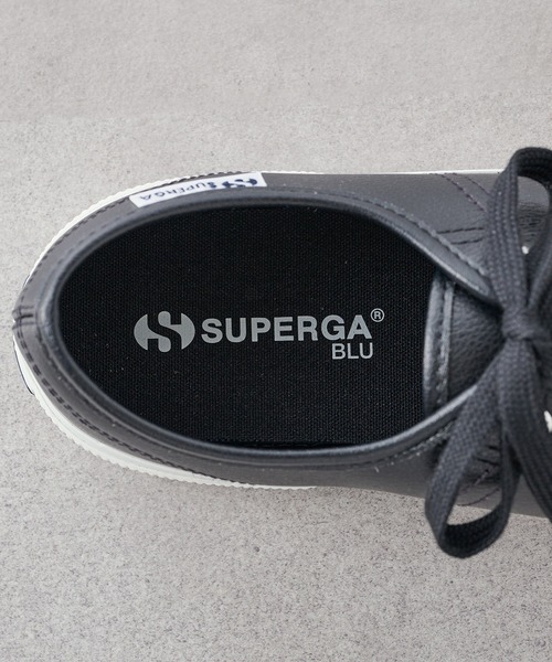 「SUPERGA」 ローカットスニーカー 36 ブラック レディース_画像7