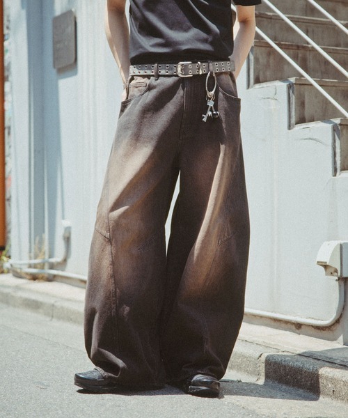 RAGEBLUE（レイジブルー） ワイドパンツ ジーンズ Vintage 3D Curve