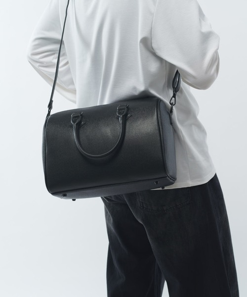 【希少品✨】ルイスレザー 2WAY ボストンバッグ ショルダーバッグ ブラック Lui's（ルイス） 2WAYバッグ FREE ブラック メンズ : ZOZOTOWN Yahoo