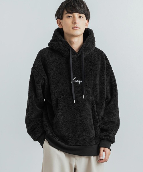 「KANGOL」 プルオーバーパーカー L ネイビー メンズ_画像6