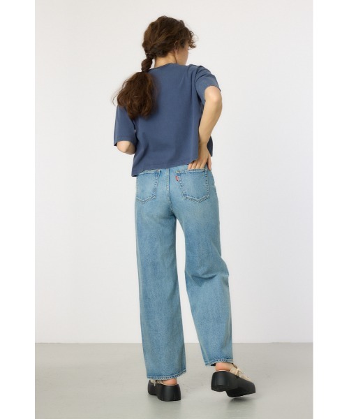 「RODEO CROWNS WIDE BOWL」 デニムパンツ SMALL ライトブルー レディース_画像7