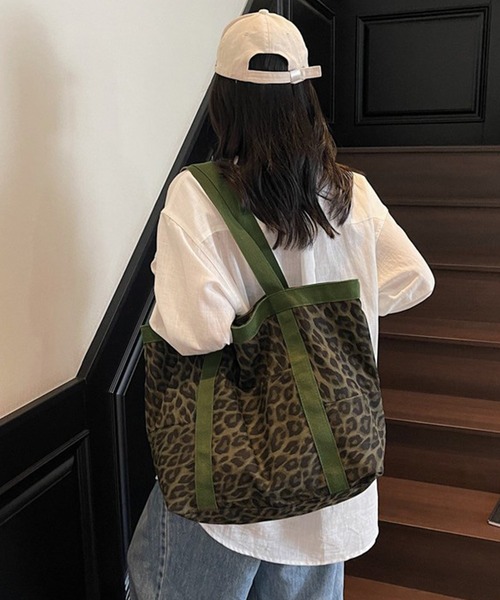 DAY CLOSET トートバッグ 「軽量/A4収納可/マチ付き/2WAY」迷彩