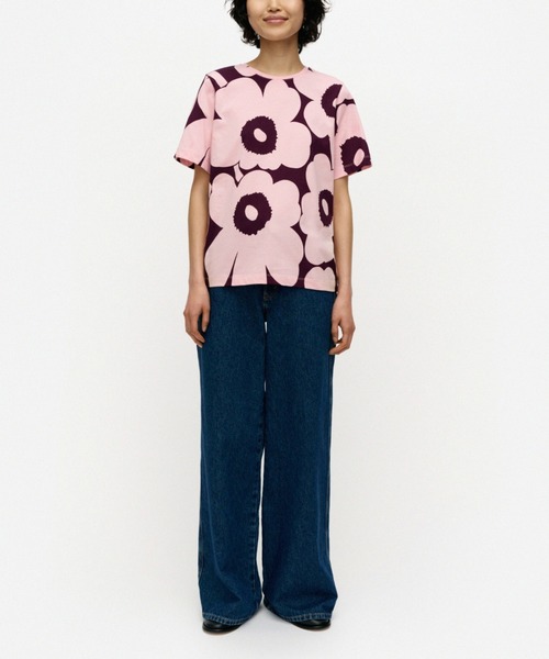 marimekko（マリメッコ） tシャツ 半袖 Tunnit Unikko / shirt