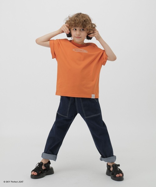 GLOBAL WORK（グローバルワーク） tシャツ 「SATELLITE CRAYON PROJECT