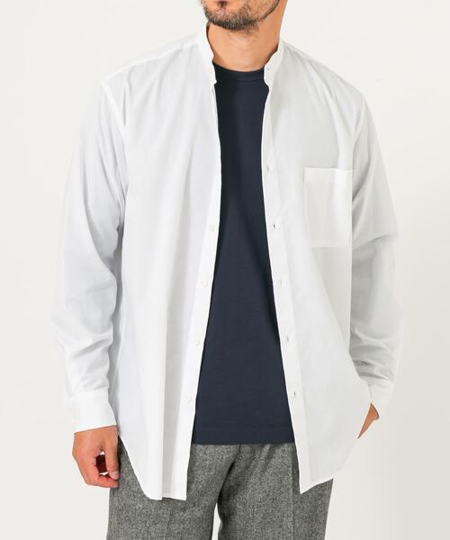 「URBAN RESEARCH ROSSO MEN」 長袖シャツ LARGE ホワイト メンズ_画像6