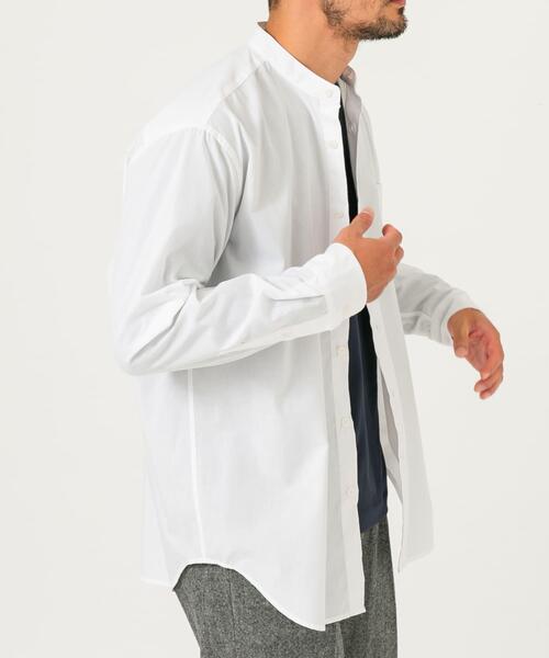 「URBAN RESEARCH ROSSO MEN」 長袖シャツ LARGE ホワイト メンズ_画像7