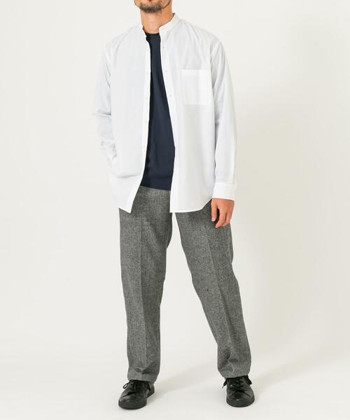 「URBAN RESEARCH ROSSO MEN」 長袖シャツ LARGE ホワイト メンズ_画像8
