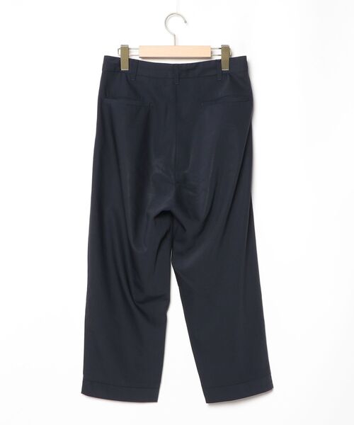 「Basis Broek Belgium」 イージーパンツ 1 ネイビー レディース_画像2