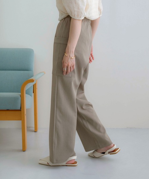 「NOAHL」 カーゴパンツ M グレー レディース_画像3