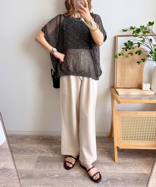 「NOAHL」 カーゴパンツ M グレー レディース_画像8