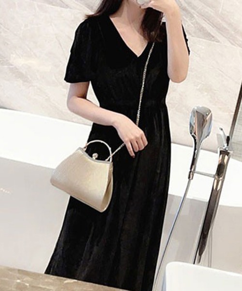 「Miniministore」 2WAYバッグ FREE シルバー レディース_画像8