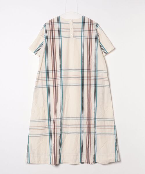 「BEAMS BOY」 半袖ワンピース ONE SIZE オフホワイト レディース_画像2