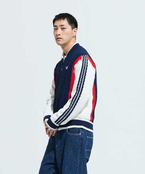 adidas（アディダス） カーディガン レトロ リミックス カーディガン
