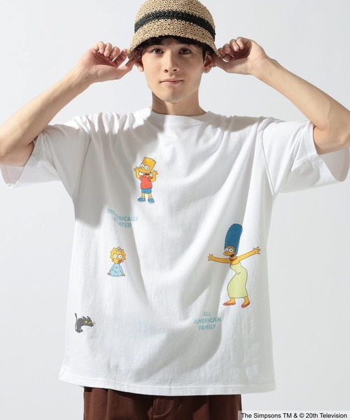 niko and…（ニコアンド） tシャツ 「The Simpsons(ザ・シンプソンズ