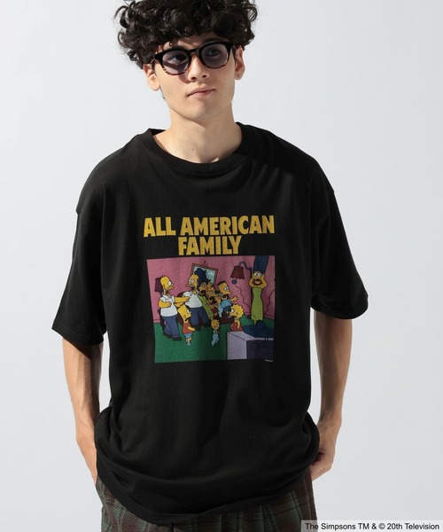 niko and…（ニコアンド） tシャツ 「The Simpsons(ザ・シンプソンズ