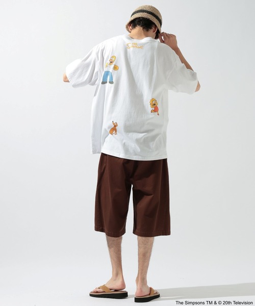niko and…（ニコアンド） tシャツ 「The Simpsons(ザ・シンプソンズ