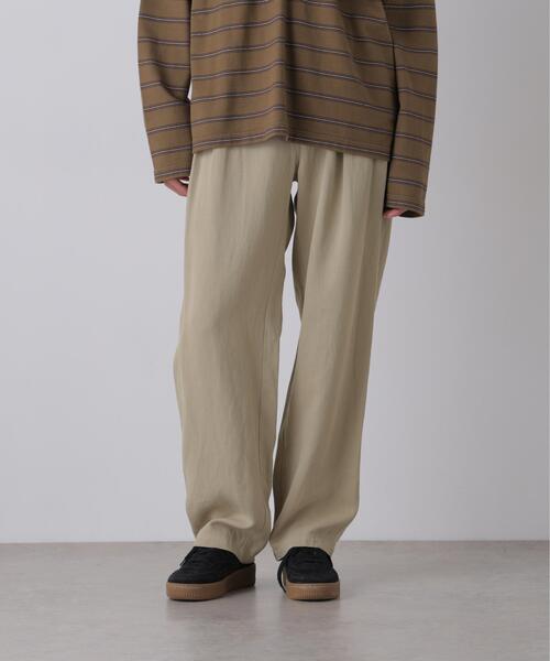 YLEVE（イレーヴ） ワイドパンツ パンツ YLEVE / WASHI PAPER TWILL
