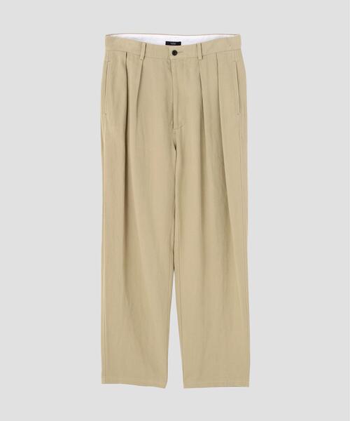 YLEVE（イレーヴ） ワイドパンツ パンツ YLEVE / WASHI PAPER TWILL