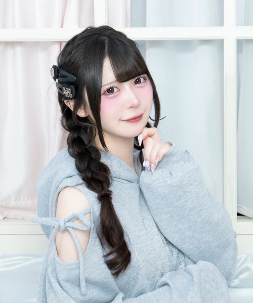 LAFARY（ラファリー） ヘアピン サテンハートヘアピン : ZOZOTOWN