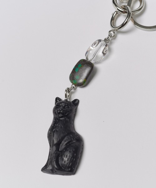 ITTI（イッチ） キーケース Art by masasculp LUCKY CHARM CAT FEVE
