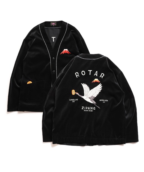 「ROTAR」 長袖シャツ LARGE グリーン メンズ_画像2