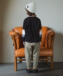 tシャツ 「おそろい」レトロチェック柄長袖Tシ...の詳細画像5