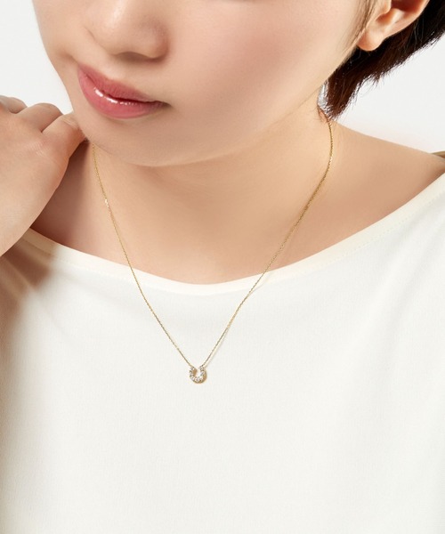 VENDOME AOYAMA（ヴァンドーム青山） ネックレス K18YG ダイヤモンド 