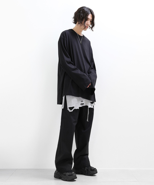 MEDM フェイクレイヤード Tシャツ 大人気 シャツ 男女兼用 3色 MEDM フェイクレイヤード Tシャツ 大人気 シャツ 男女兼用 3色