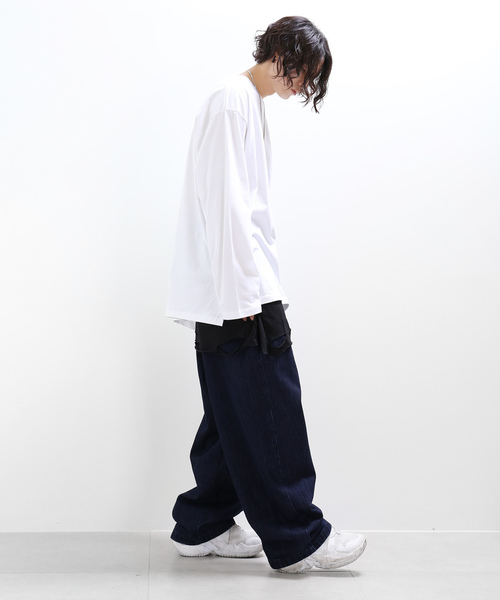 MEDM フェイクレイヤード Tシャツ 大人気 シャツ 男女兼用 3色 MEDM フェイクレイヤード Tシャツ 大人気 シャツ 男女兼用 3色