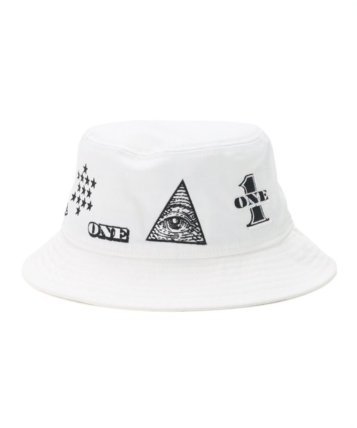 NEW ERA バケットハット dollar ダラー 1ドル紙幣 ホワイト ニューエラ バケット DOLLAR ONSPOTZ別注（ハット）｜NEW ERA