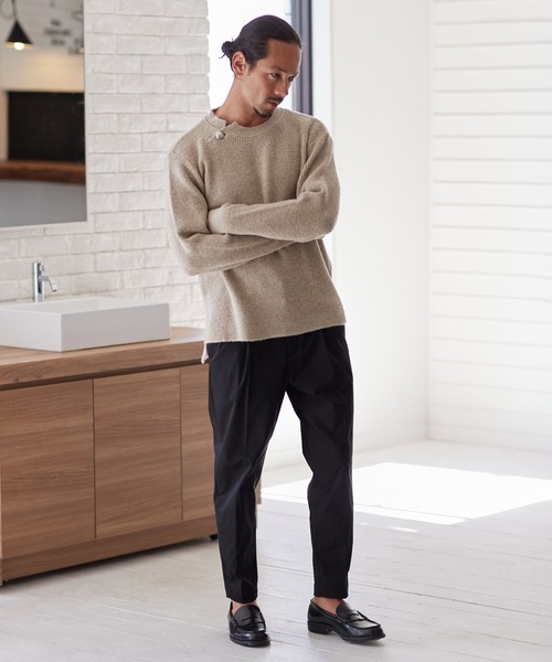 Sapeur チノパンツ SAPEur サプール ペイント スケートチノベージュL