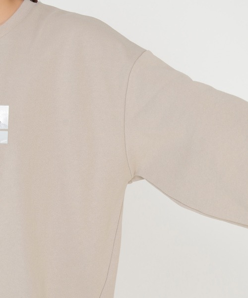 トレーナー スウェット URBAN NATURE LIFE プリントスウェット レディース ikka トレーナー スウェット URBAN NATURE LIFE プリント