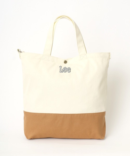 バッグ Leii Lee トートバッグ Lee/リー キャンバス バイカラー 2WAY