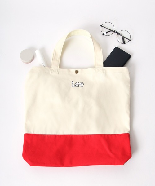 バッグ Leii Lee トートバッグ Lee/リー キャンバス バイカラー 2WAY