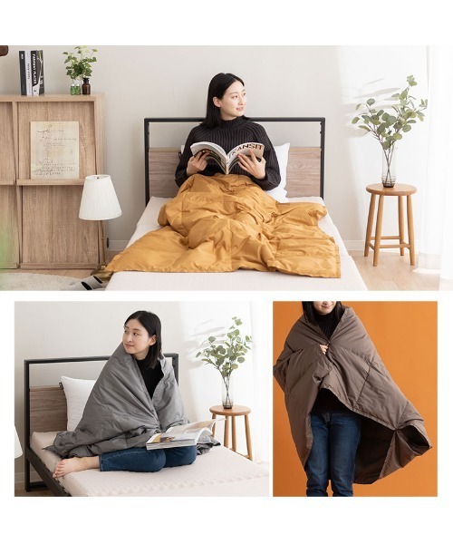 EMOOR（エムール） ブランケット 「EMOOR DOWN」洗える羽毛