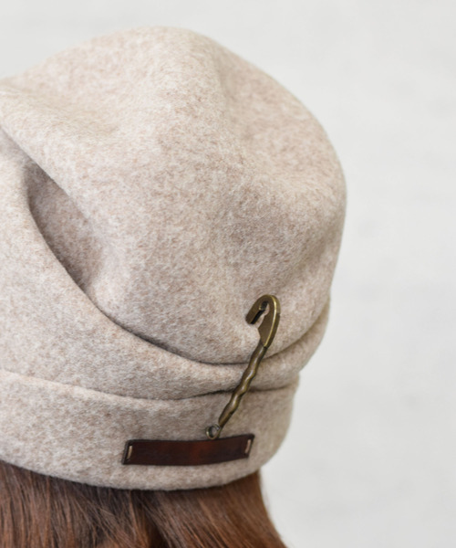 Piece de Lucile 帽子 バスクニットチューリップ レディース Piece de Lucile（ピエスドリュシル）の「Basque バスクニット