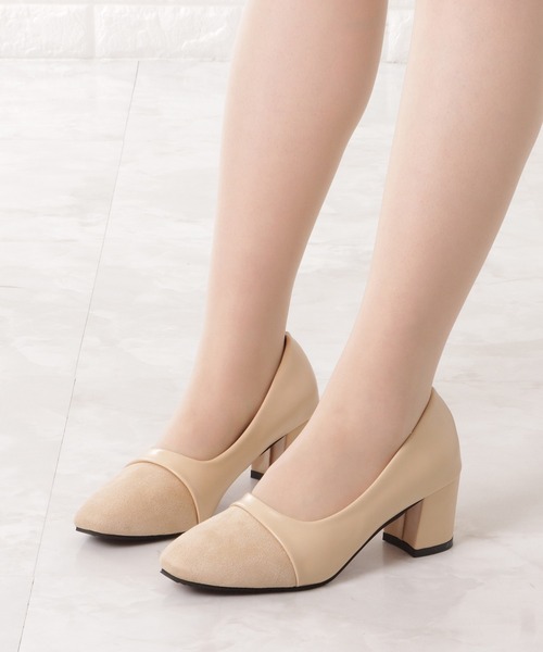 Julie Pro] ラウンドトゥ チャンキーヒール パンプス – VIVAIA JAPAN