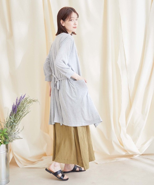 JAYRO カーディガン UV加工ロングトッパー レディース
