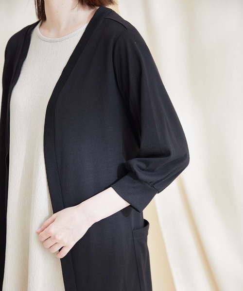 JAYRO カーディガン UV加工ロングトッパー レディース