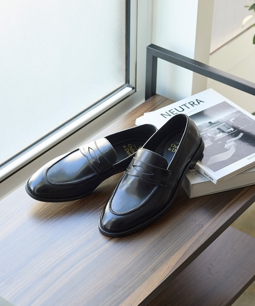 London Shoe Make(ロンドンシューメイク) ローファー 本革 スリム London Shoe Make(ロンドンシューメイク) ローファー 本革 スリム