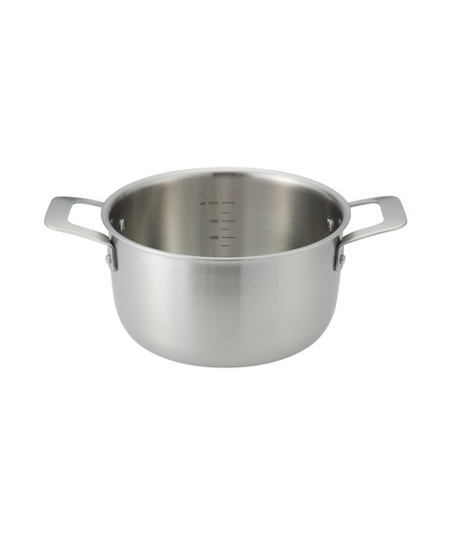 無印良品（MUJI） 鍋 ステンレスアルミ全面三層鋼両手鍋 約3．0L