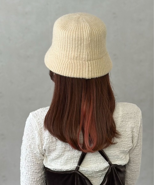 Per sist ence 帽子 ハット シープファーリブバケットハット