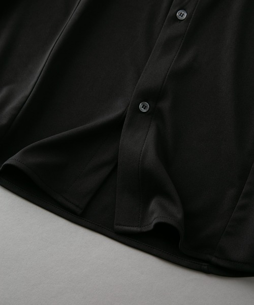 シャツ 「UNIIT/ユニット」衿配色　襟刺繍　ドルマンスリーブシャツ　ビッグシルエット　韓国モード　フラワー刺繍 メンズ レディース | UNIT（NIXON） | 20