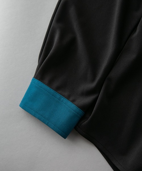 シャツ 「UNIIT/ユニット」衿配色　襟刺繍　ドルマンスリーブシャツ　ビッグシルエット　韓国モード　フラワー刺繍 メンズ レディース | UNIT（NIXON） | 21