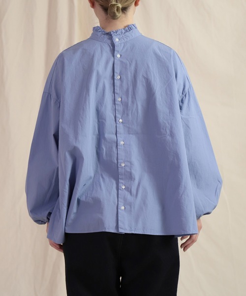 ブラウス シャツ 「Brocante / ブロカント」 50ブロード ヴロンブラウス レディース Brocante ブラウス シャツ 「Brocante / ブロカント」 50